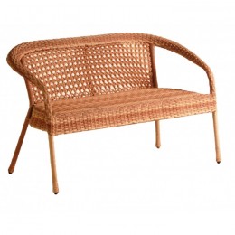 Садовый диван 2-х местный DECO, шоколад