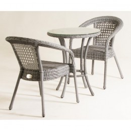 Комплект садовой мебели DECO 2 с круглым столом, капучино