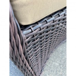 Садовое кресло AMARANT, шоколад/бежевый