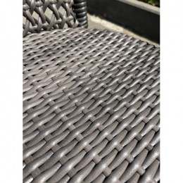 Садовое кресло из искусственного ротанга DECO 7019П, серый