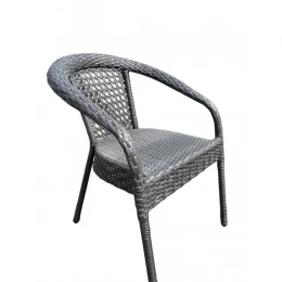 Садовое кресло из искусственного ротанга DECO 7019R, серый