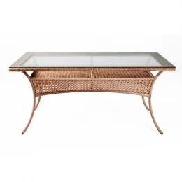 Стол садовый обеденный DECO 1500 см, капучино